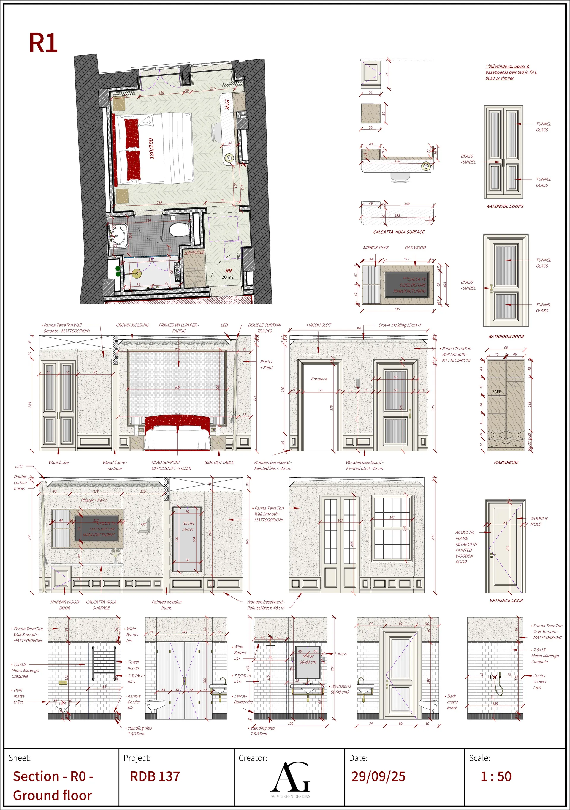Muza Boutique hotel, Porto, Portugal — ARCHITECTURAL PLANNING (29)